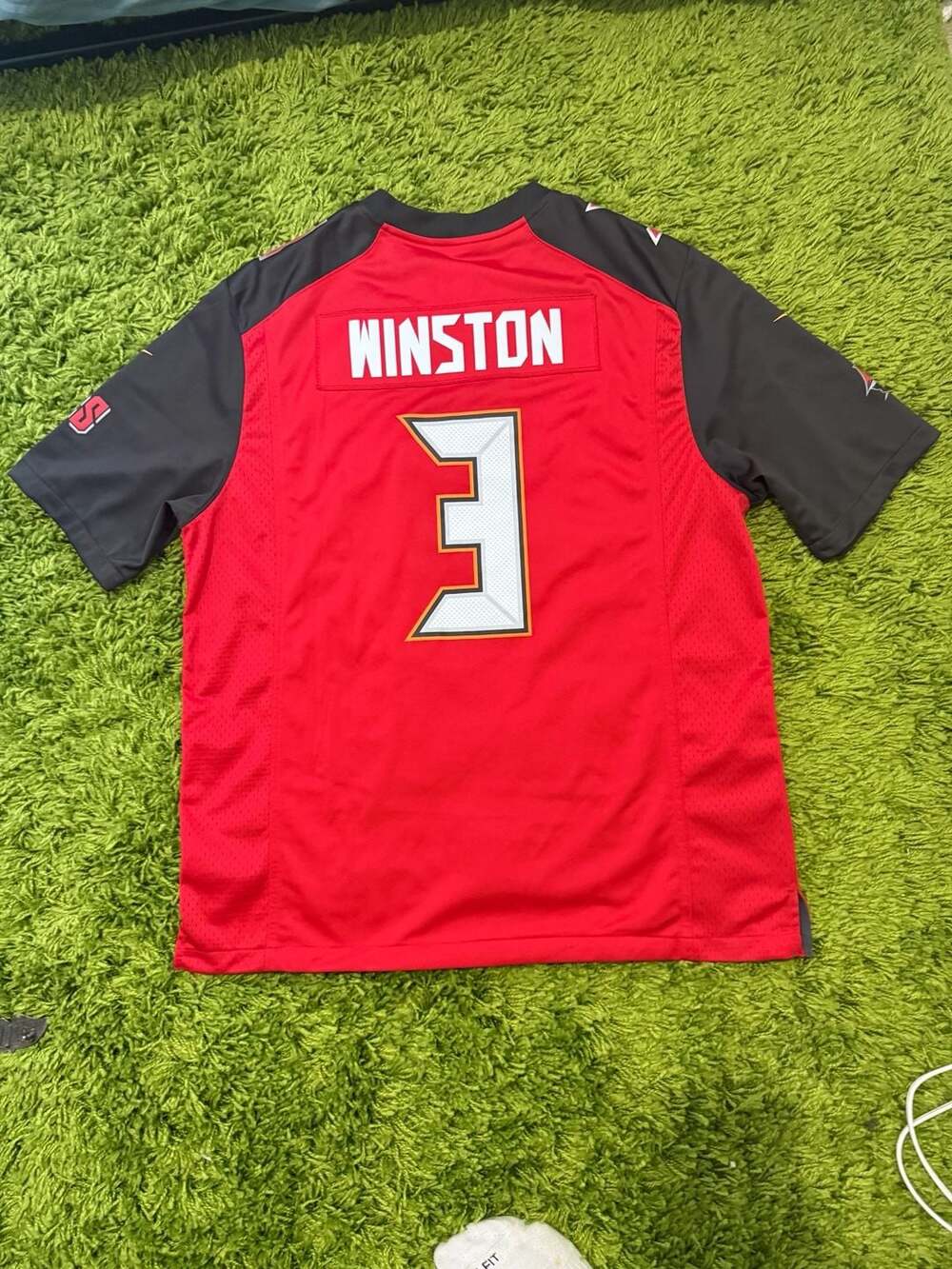 Nike Jameis Winston Tampa Bay Buccaneers Red Game Jersey XL